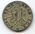 Genève  25	Centimes	1839 PR (XF), Ophalen of Verzenden, Frankrijk, Zilver