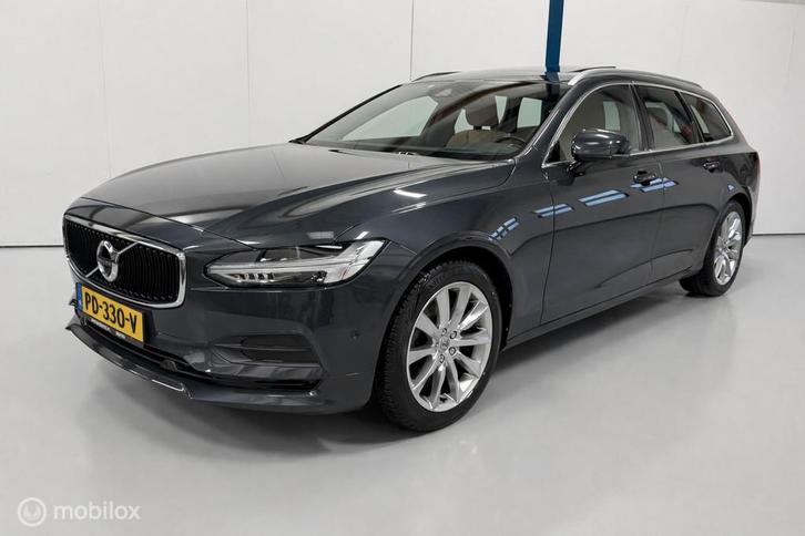 Volvo V90 2.0 T5 Momentum PANO/HUD/360/LEER/CARPLAY, Auto's, Volvo, Bedrijf, Te koop, V90, ABS, Achteruitrijcamera, Adaptive Cruise Control