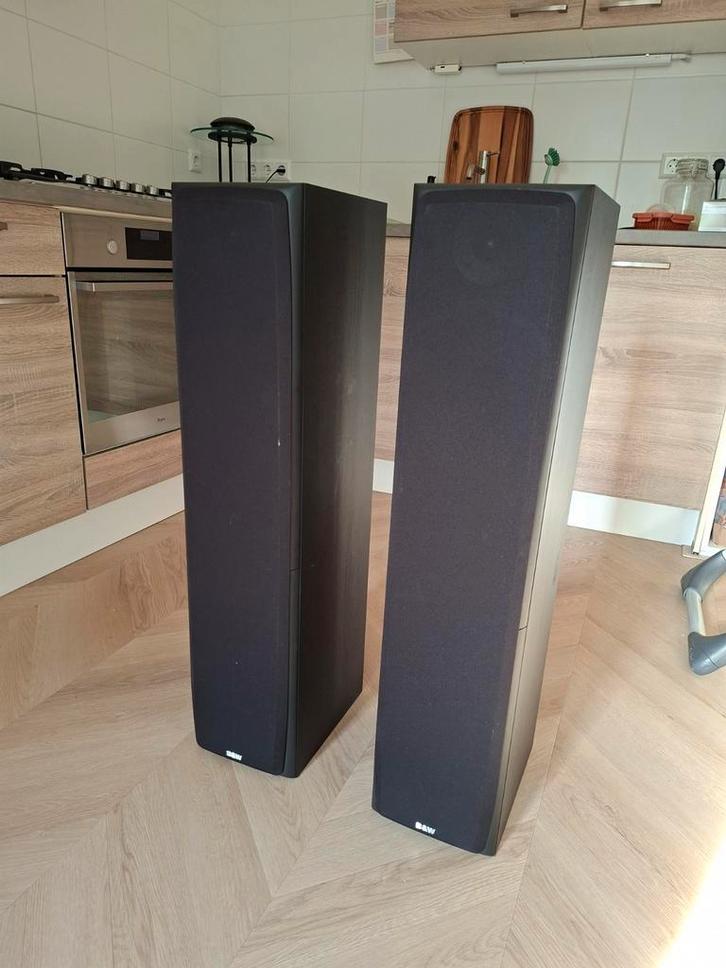 B&w dm309, Audio, Tv en Foto, Luidsprekers, Zo goed als nieuw, Front, Rear of Stereo speakers, 120 watt of meer, Bowers & Wilkins (B&W)