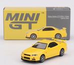 Nissan Skyline GT-R (R34) V-Spec (RHD) Lightning Yellow 1-64, Tschuiten@hotmail.com, Duitsland, Auto, Nieuw