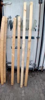 Houten balken 7.5x7.5 diverse lengtes, Doe-het-zelf en Verbouw, Hout en Planken, Gebruikt, Ophalen of Verzenden, 200 tot 250 cm