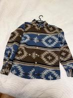 FSBN Overhemd Maat S - Blauw/Bruin, Blauw, FSBN, Ophalen of Verzenden, Zo goed als nieuw