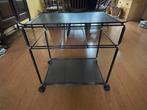 Vintage design barcart trolley for IKEA by Niels Gammelgaard, Ophalen, Gebruikt, 50 tot 100 cm, Metaal