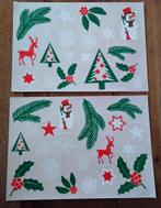 Vintage transparante raamstickers - herbruikbaar (nog nieuw, Ophalen of Verzenden, Nieuw