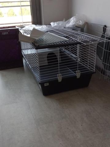Te koop konijnenhok 120x60  beschikbaar voor biedingen