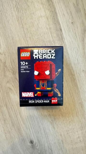 Lego Brickheadz 40670 - Iron Spider-Man beschikbaar voor biedingen