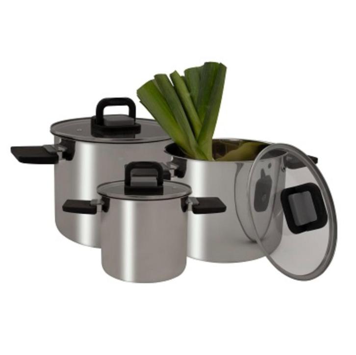 Kampeer Pannenset Dublin, Caravans en Kamperen, Kampeeraccessoires, Nieuw, Ophalen of Verzenden