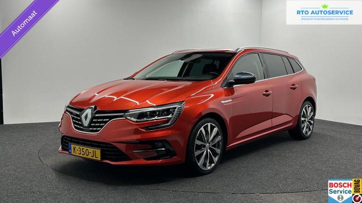 Renault Megane Estate 1.3 TCe GT-Line|Carplay|Trekhaak|Leer|, Auto's, Renault, Bedrijf, Te koop, Mégane, ABS, Achteruitrijcamera