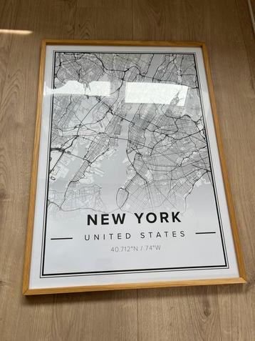 Fotolijst met poster New York beschikbaar voor biedingen