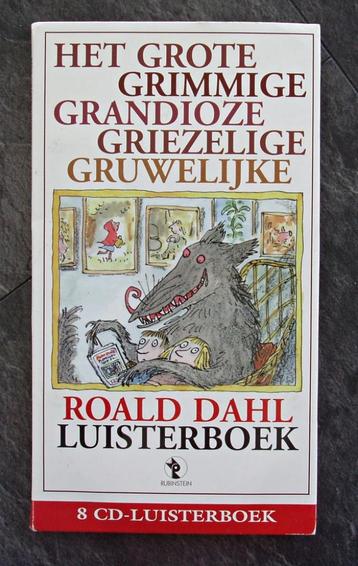 Luisterboek 8 CD Roald Dahl - Het Grote Grimmige Grandioze beschikbaar voor biedingen