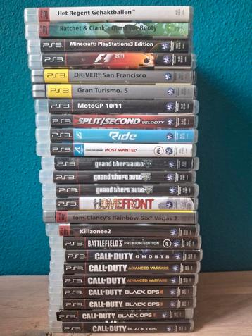 Ps3 spellen !!MOET WEG!! beschikbaar voor biedingen