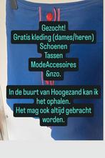Gezocht gratis kleding, Ophalen, Gedragen