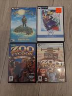 Oude computerspellen, Zoo Tycoon e.a., Gebruikt, 1 speler, Ophalen of Verzenden, Vanaf 3 jaar