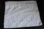 Oud kussensloop + laken met kant voor poppen of baby bed, Antiek en Kunst, Ophalen of Verzenden