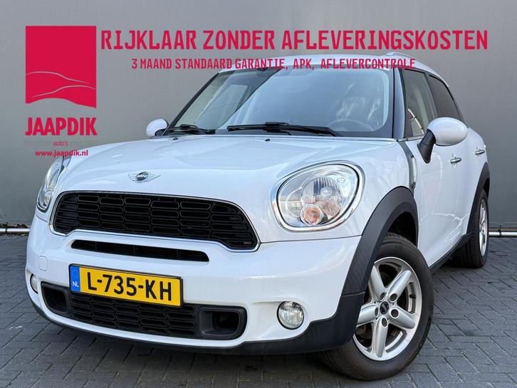 MINI Countryman BWJ 2013 1.6 123 PK Cooper Chili STOELVERW., Auto's, Mini, Bedrijf, Te koop, Countryman, ABS, Airbags, Airconditioning