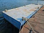 Ponton gelast, Watersport en Boten, Beroepsscheepvaart, Ophalen, Gebruikt, Diesel, Ponton