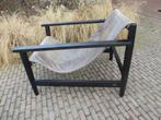 BePureHome  vintage safari “sling” fauteuil  2010 Nederland, Ophalen, Gebruikt, Leer, 50 tot 75 cm