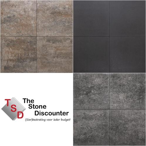 Zeer scherpe aanbieding! Smartstone in 3 kleuren!, Tuin en Terras, Tegels en Klinkers, Nieuw, Terrastegels, Beton, 10 m² of meer