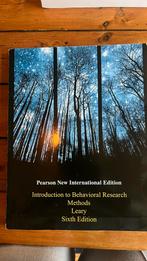 Introduction to Behavioral Research Methods, Boeken, Psychologie, Ophalen of Verzenden