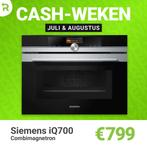 Siemens iQ700 Combimagnetron – NU voor maar €799! CASH DEAL, Refurbished, Oven met grill, Inbouw, 45 tot 60 cm