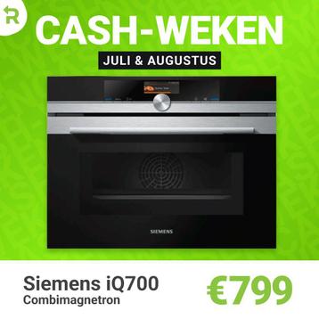 Siemens iQ700 Combimagnetron – NU voor maar €799! CASH DEAL beschikbaar voor biedingen