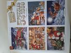 Kerstpuzzels 5 in 1 doos, Ophalen of Verzenden, 500 t/m 1500 stukjes, Zo goed als nieuw