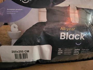 HappyBed Black 200x200 - Dekbed voor het hele jaar beschikbaar voor biedingen