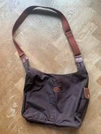 Bruine Longchamp schoudertas, Ophalen, Zo goed als nieuw, Bruin, Overige merken
