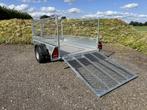 Extreem degelijke aanhangwagen Loofrekken + Oprijklep, Auto diversen, Niet ingevuld, Nieuw, Niet ingevuld, Niet ingevuld