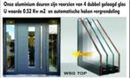 Nu € 1000.- voordeel, aluminium voordeur inclusief montage