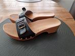 Houten dames klompen mt 36/37, Blauw, Sandalen of Muiltjes, Ophalen of Verzenden, Klompenhuis