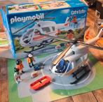 Playmobil City life, eerste hulp helikopter, Ophalen of Verzenden, Zo goed als nieuw, Complete set