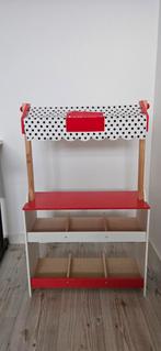 Hema Houten Marktkraam Speelgoed, Kinderen en Baby's, Speelgoed | Speelkeukens, Ophalen, Zo goed als nieuw, Hout, Speelkeuken