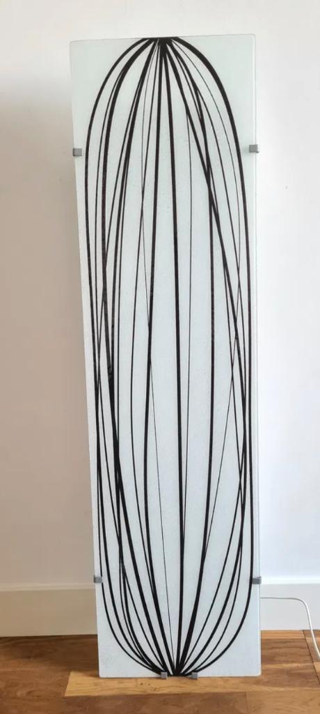 Ikea Gyllen vintage wandlamp, Ophalen, Zo goed als nieuw, Glas, Vintage