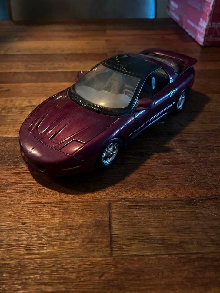 Ertl 1:18 1996 Pontiac Firebird Modelauto, Hobby en Vrije tijd, Modelauto's | 1:18, Gebruikt, Auto, ERTL, Ophalen of Verzenden