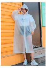 Unisex regencape. Er zijn 2 stuks aanwezig. Kleur wit., Caravans en Kamperen, Ophalen of Verzenden, Nieuw, Regenjas, Dames