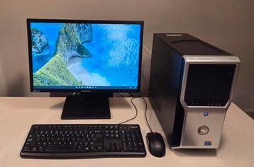 Complete computer set I7 - Ssd/Hdd - 12 GB - 22 Inch beschikbaar voor biedingen