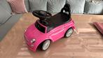 Fiat 500 loopauto roze, Kinderen en Baby's, Speelgoed | Speelgoedvoertuigen, Ophalen of Verzenden, Zo goed als nieuw