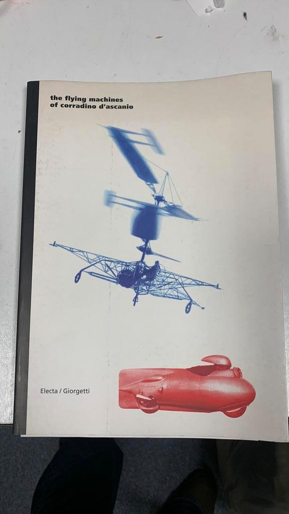 The flying machines of corradino d’ ascanio, Boeken, Kunst en Cultuur | Fotografie en Design, Zo goed als nieuw, Techniek, Ophalen of Verzenden