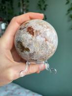 Bloem agaat bol edelsteen inclusief standaard, Ophalen of Verzenden, Nieuw