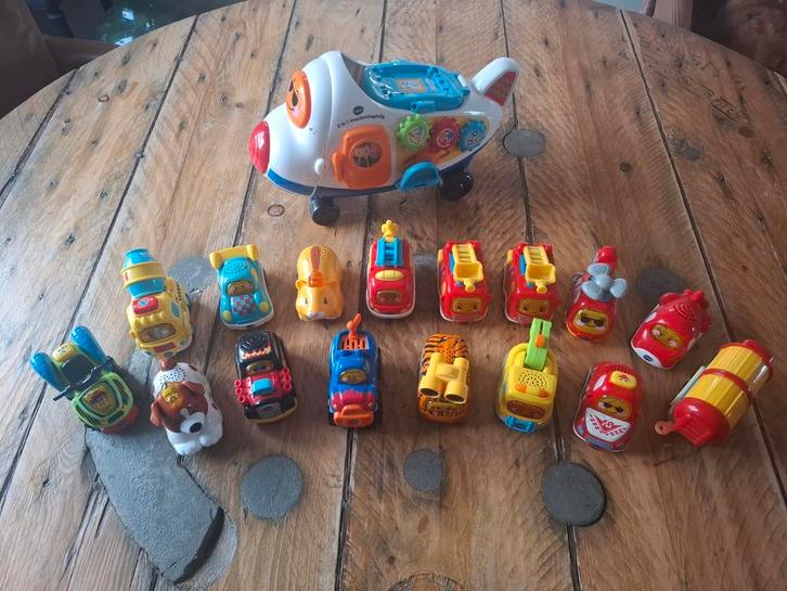 Set V-tech toet toet auto's, Kinderen en Baby's, Speelgoed | Vtech, 2 tot 4 jaar, Ophalen of Verzenden