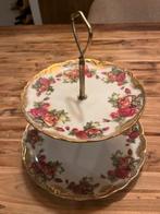 Saji Fine China Etagère - Made in Japan, Ophalen of Verzenden, Gebruikt