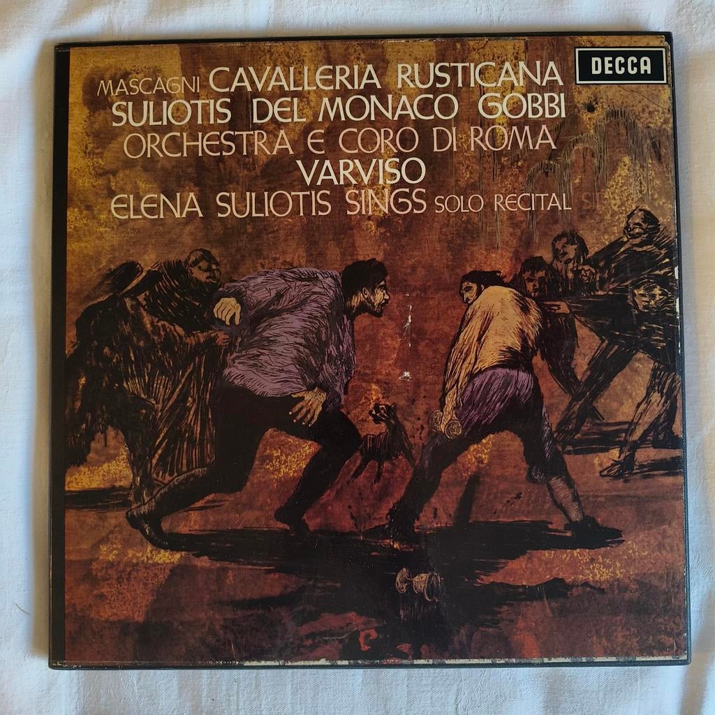 Pietro Mascagni - Cavalleria rusticana (2 lp's), Gebruikt, Opera of Operette, Ophalen of Verzenden, Romantiek