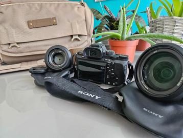 Sony A7RII camera met zeer grote kit met 10051 klikken. beschikbaar voor biedingen