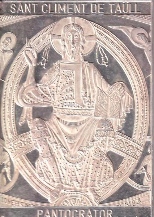 Pancrator de Sant Climent de Täull, 74,9g, zilver, Postzegels en Munten, Edelmetalen en Baren, Zilver, Ophalen of Verzenden