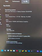 HP Omen Gaming Laptop - RTX 3070Ti, Ryzen 7, Computers en Software, Windows Laptops, 15 inch, Ophalen of Verzenden, Zo goed als nieuw