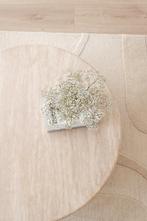 Travertin Salontafel Vada - Prachtige bollen met rond blad, Huis en Inrichting, Tafels | Salontafels, Ophalen, Overige materialen