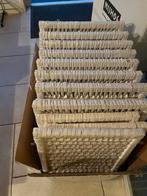 IKEA Bränäs rieten manden wit, 3 stuks, Gebruikt, Mand, ., Vierkant