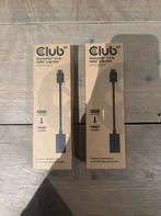 2x Club 3D DisplayPort 1.4 naar HDMI Adapter - Nieuw, Computers en Software, Ophalen of Verzenden, Nieuw
