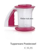 tupperware zeefmolen poederzeef suikerstrooier bloem molen, Ophalen of Verzenden, Nieuw, Overige typen